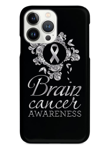 Brain Cancer Awareness Flower Design Case