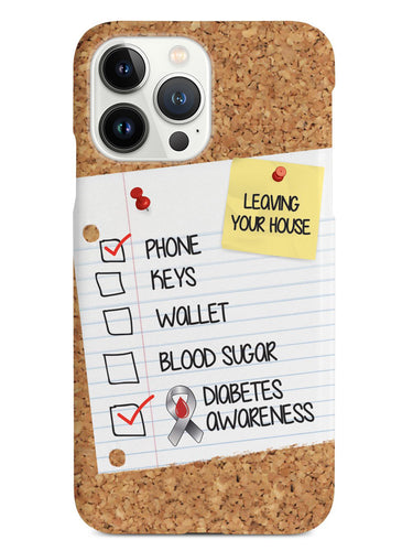 Diabetes Check List Case