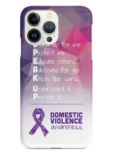 Domestic Violence Awareness - Speak Up! Case