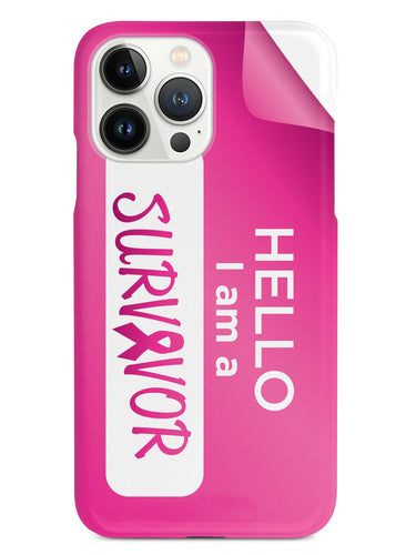 Hello, I am a Survivor  - Pink Case