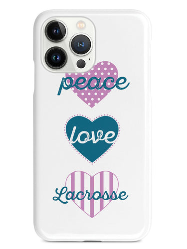 Peace Love Lacrosse Case