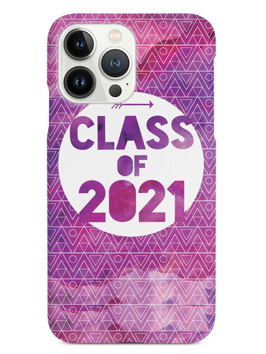 Class of 2021 - Purple Watercolor Case