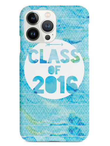 Class of 2016 - Blue Watercolor Case