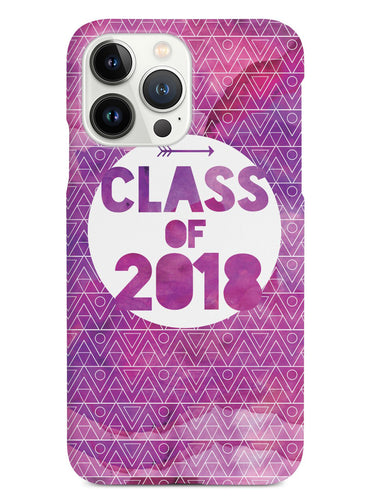 Class of 2018 - Purple Watercolor Case