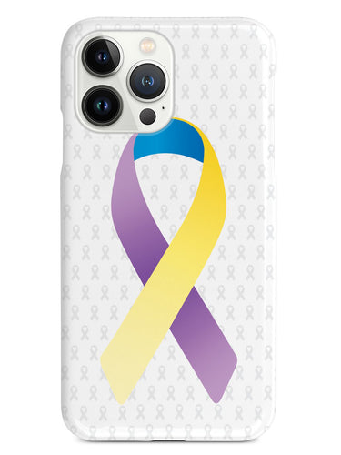 Bladder Cancer Awareness Ribbon - White Case