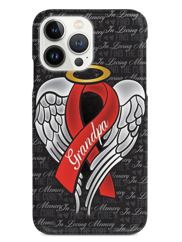 In Loving Memory of My Grandpa - Red Ribbon Case