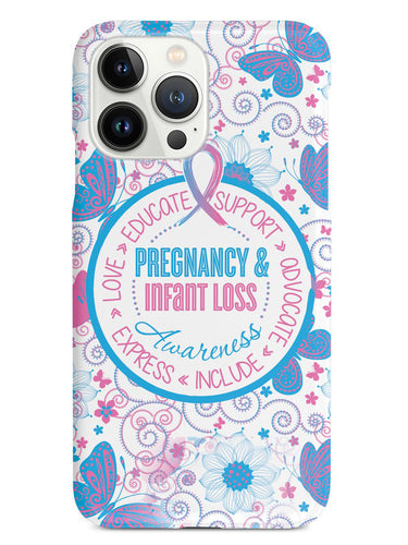 Pregnancy and Infant Loss - Butterfly Pattern Case