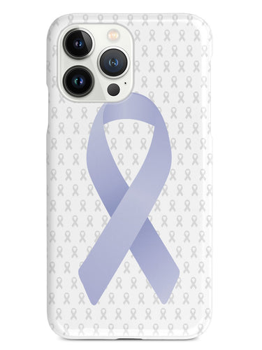 Periwinkle Awareness Ribbon - White Case