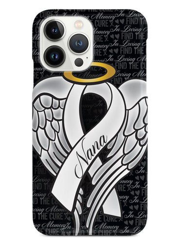 In Loving Memory of My Nana - White Ribbon Case