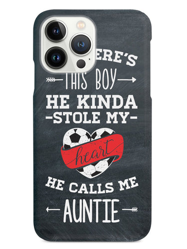 So there's this Boy - Soccer Player - Auntie Case