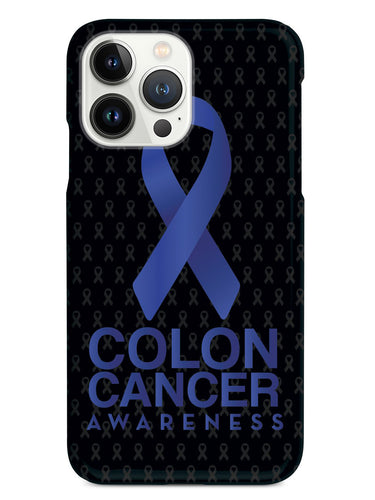 Colon Cancer - Awareness Ribbon - Black Case