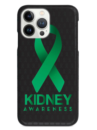 Kidney Awareness - Awareness Ribbon - Black Case