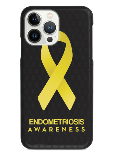 Endometriosis - Awareness Ribbon - Black Case