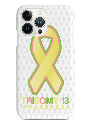 Trisomy 13 - Awareness Ribbon - White Case