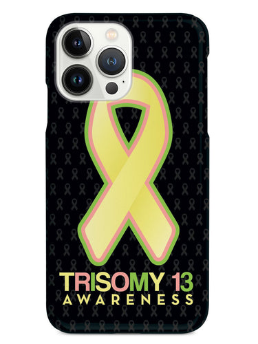 Trisomy 13 - Awareness Ribbon - Black Case