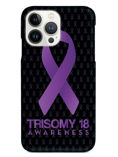 Trisomy 18 - Awareness Ribbon - Black Case