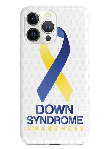 Down Sydrome - Awareness Ribbon - White Case