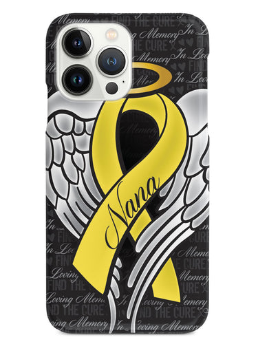 In Loving Memory of My Nana - Yellow Ribbon Case