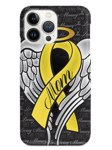 In Loving Memory of My Mom - Yellow Ribbon Case