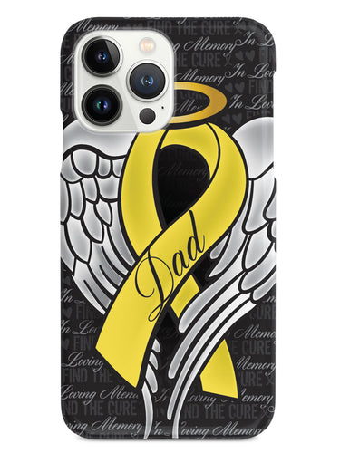 In Loving Memory of My Dad - Yellow Ribbon Case