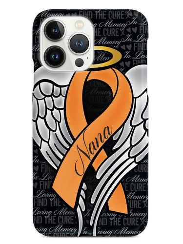 In Loving Memory of My Nana - Orange Ribbon Case