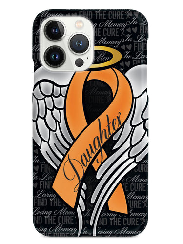 In Loving Memory of My Daughter - Orange Ribbon Case