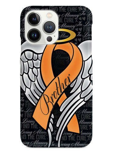 In Loving Memory of My Brother - Orange Ribbon Case