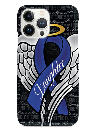 In Loving Memory of My Daughter - Blue Ribbon Case