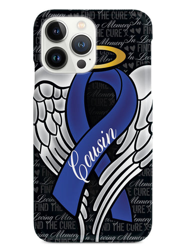 In Loving Memory of My Cousin - Blue Ribbon Case