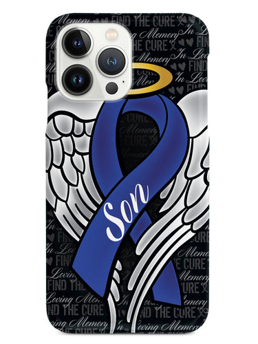 In Loving Memory of My Son - Blue Ribbon Case