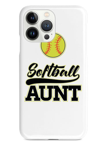 Softball Aunt - White Case