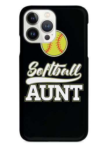 Softball Aunt - Black Case