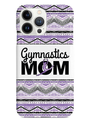 Purple Gymnastics Mom - White Case