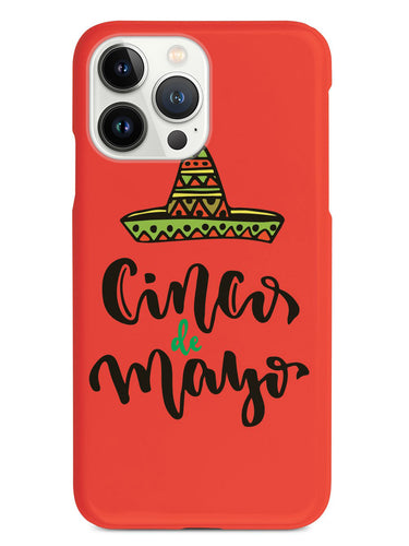 Cinco de Mayo - Red - Black Case